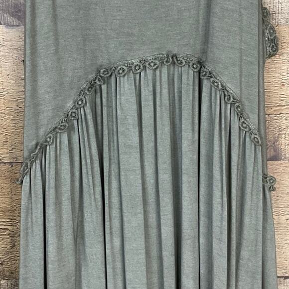 Chelsea & Violet Sleeveless Dress Olive Green SZ Small NWT - Picture 4 of 9